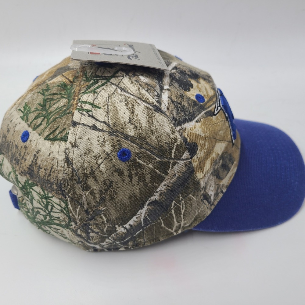 Middle Tennessee State‎ Blue Raiders Hat Strapback The Game Camo Blue NCAA MTSU - Picture 6 of 11